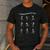 Retro Halloween Kindergarten Teacher Skeleton Trick Or Treat Men Women Kids Men's Casual T-Shirt Dark Grey