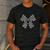 Retro Special Education Squad Coquette Bow SPED Teacher Men's Casual T-Shirt Dark Grey