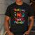 Retro Teaching Is My Superpower Apple Teacher Appreciation Men's Casual T-Shirt Dark Grey