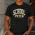 Retro Wildflower School Psych Teacher School Psychologist Men's Casual T-Shirt Dark Grey