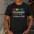 School Psychologist Is a Work Of Heart Teacher LSSP Doctor Men's Casual T-Shirt Dark Grey