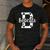 School Spirit Mascot Bobcats Back To School Teacher Student Men's Casual T-Shirt Dark Grey