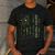 Science Teacher Camo American Flag Back To School Men's Casual T-Shirt Dark Grey