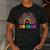 Second Grade Rainbow Girls Boys Teacher Team 2nd Grade Squad Men's Casual T-Shirt Dark Grey