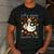 Silly Goose Teachers Club Cozy Fall Teacher Men's Casual T-Shirt Dark Grey