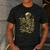 Skeleton Book Floral Skull Halloween Teacher Costume Men's Casual T-Shirt Dark Grey Skeleton Book Floral Skull Halloween Teacher Costume Men's Casual T-Shirt Dark Grey
