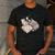 Sleepy Boston Terrier Pajama Men Women Kids Men's Casual T-Shirt Dark Grey