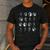 Space Science Student Teacher Leonard Moon Phases Men Women Kids Men's Casual T-Shirt Dark Grey