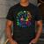 Special Education Teacher Sped Squad SPED Teacher Tie Dye Men's Casual T-Shirt Dark Grey Special Education Teacher Sped Squad SPED Teacher Tie Dye Men's Casual T-Shirt Dark Grey