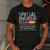 Special Education Team Definition Retro Ed Team Crew Teacher Men's Casual T-Shirt Dark Grey