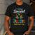 Special Teacher To Hear Child Cant Say Autism Awareness Sped Men's Casual T-Shirt Dark Grey
