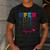 SPED Squad Proud Special Education Para Teacher Colorful Men's Casual T-Shirt Dark Grey SPED Squad Proud Special Education Para Teacher Colorful Men's Casual T-Shirt Dark Grey