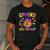Spooky ESOL Teacher Halloween ESOL Teaching Coquette Men's Casual T-Shirt Dark Grey Spooky ESOL Teacher Halloween ESOL Teaching Coquette Men's Casual T-Shirt Dark Grey