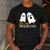 Spooky Inequalities Ghosts Halloween Math Teacher Men's Casual T-Shirt Dark Grey Spooky Inequalities Ghosts Halloween Math Teacher Men's Casual T-Shirt Dark Grey