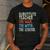 Substitute Teacher Man The Myth The Legend Appreciation Day Men's Casual T-Shirt Dark Grey