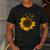 Sunflower Puzzle Pieces Autism Awareness For Mom Teacher For Women Men's Casual T-Shirt Dark Grey