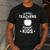 Support Teachers Support Kids Teacher Red For Ed 2019 Men's Casual T-Shirt Dark Grey Support Teachers Support Kids Teacher Red For Ed 2019 Men's Casual T-Shirt Dark Grey