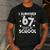 I Survived 67 Days Of School Teachers Students Men's Casual T-Shirt Dark Grey