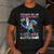 T Rex Dinosaur Unicorn Teachers Are Like Unicornasaurus Rex Men's Casual T-Shirt Dark Grey
