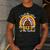 I Teach The Cutest Bees In The Beehive Teachers Day Men's Casual T-Shirt Dark Grey
