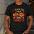 I Teach The Cutest Little Turkeys Teacher Thanksgiving Men's Casual T-Shirt Dark Grey