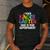 I Teach Kindergarten What Is Your Superpower Teacher Men's Casual T-Shirt Dark Grey