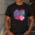 Teacher 90s Retro Colorful Teacher Of The 90s Back To School Men's Casual T-Shirt Dark Grey Teacher 90s Retro Colorful Teacher Of The 90s Back To School Men's Casual T-Shirt Dark Grey