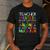 Teacher Besties Because Going Crazy Alone Is Not Fun Men's Casual T-Shirt Dark Grey