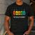 Teacher The Coolest Element Chemistry Periodic Table Science Men's Casual T-Shirt Dark Grey