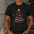 Teacher Crayon Christmas Tree Lights Student School Xmas Men's Casual T-Shirt Dark Grey Teacher Crayon Christmas Tree Lights Student School Xmas Men's Casual T-Shirt Dark Grey