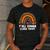 Teacher First Day Of School Y'All Gonna Learn Today Men's Casual T-Shirt Dark Grey