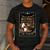The Teacher Ghost Book Reading Books Lover Halloween Men's Casual T-Shirt Dark Grey