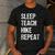 Teacher Hiking Shirt Teaching Hiker T Shirt Men's Casual T-Shirt Dark Grey