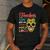 Teacher Life Got Me Feeling Un Poco Loco Men's Casual T-Shirt Dark Grey