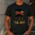 Teacher Life Messy Bun Glasses Leopard Sunflower Men's Casual T-Shirt Dark Grey