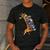 Teacher Shirt Giraffe Holding Books Bookworm Librarian Men's Casual T-Shirt Dark Grey Teacher Shirt Giraffe Holding Books Bookworm Librarian Men's Casual T-Shirt Dark Grey
