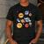 Teacher Space Science Learning Is Out Of World Solar System Men's Casual T-Shirt Dark Grey Teacher Space Science Learning Is Out Of World Solar System Men's Casual T-Shirt Dark Grey