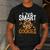 Teacher I Teach Smart Cookies Nerd Men's Casual T-Shirt Dark Grey Teacher I Teach Smart Cookies Nerd Men's Casual T-Shirt Dark Grey