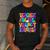 Teacher Of The Visually Impaired Blindness Awareness Men's Casual T-Shirt Dark Grey Teacher Of The Visually Impaired Blindness Awareness Men's Casual T-Shirt Dark Grey