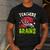 Teachers Love Brains Skeleton Halloween Teacher Funny Men's Casual T-Shirt Dark Grey
