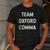 Team Oxford Comma English Majors And Teachers For Men Women Girls Kids Men's Casual T-Shirt Dark Grey