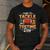Test Day State Football Tackle Testing Day Sports Teacher Men's Casual T-Shirt Dark Grey
