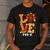 Thanksgiving Love Pre-K Teacher Turkey Autumn Fall For Men Women Girls Kids Men's Casual T-Shirt Dark Grey