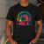Tie Dye Prek Teacher Rainbow Preschool Back To School Girl Men's Casual T-Shirt Dark Grey
