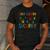 Tiny Human Security Preschool Childcare Teacher Babysitters Men's Casual T-Shirt Dark Grey