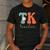 TK Teacher Retro Groovy Vintage Happy First Day Of School Men's Casual T-Shirt Dark Grey TK Teacher Retro Groovy Vintage Happy First Day Of School Men's Casual T-Shirt Dark Grey