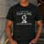 History Teacher Joke Four Score & Seven Years Men's Casual T-Shirt Dark Grey