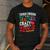 Tough Enough To Be A Teacher Crazy Enough To Love It Men's Casual T-Shirt Dark Grey