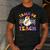 Trick Or Teach Groovy Halloween Teachers Men's Casual T-Shirt Dark Grey Trick Or Teach Groovy Halloween Teachers Men's Casual T-Shirt Dark Grey