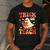 Trick Or Teach Halloween Shirt For Teacher Kids Floral Ghost Men's Casual T-Shirt Dark Grey